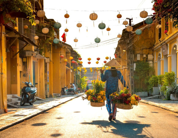 ONE-DAY TRIP IN HOI AN  MARBLE MOUNTAIN - ANCIENT TOWN